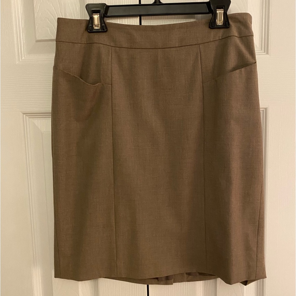 LOFT Brown Pencil Skirt | size 2